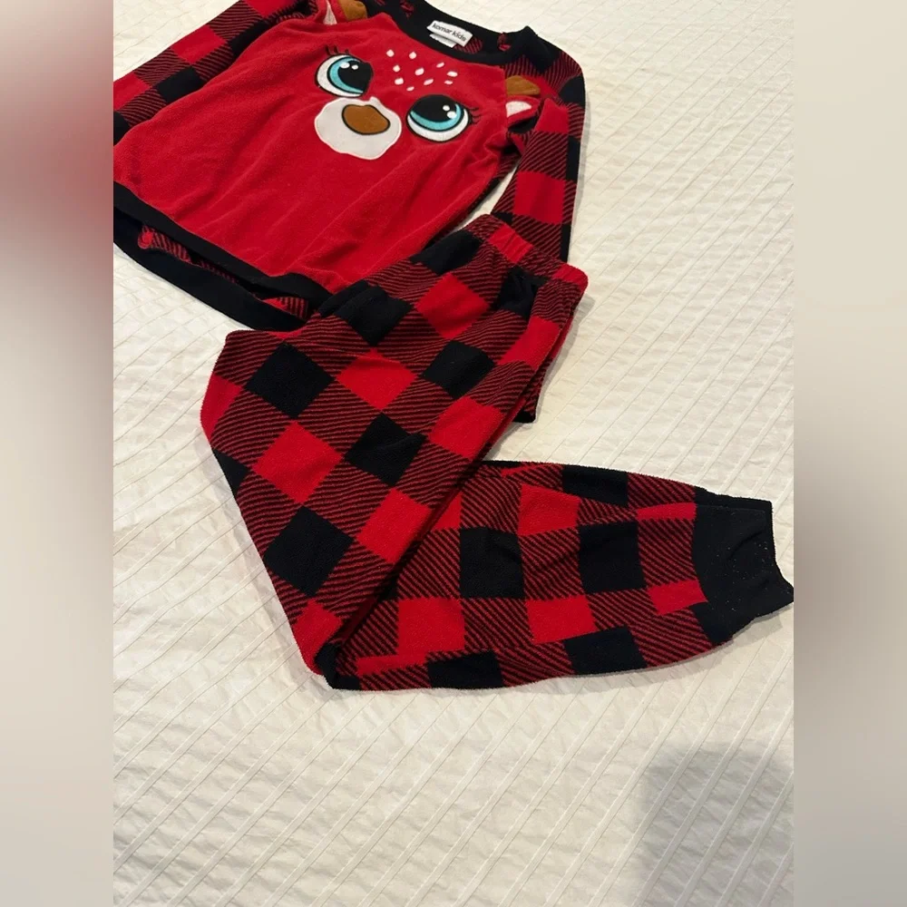 Reindeer Christmas pajama size 7/8